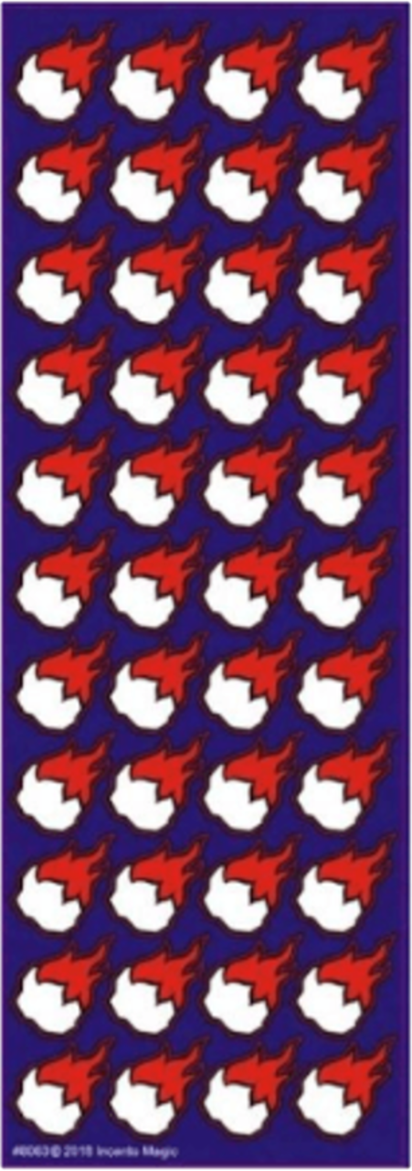 Makkas Barad Die-Cut Stickers – 6 Sheets | Judaica Educational Craft Stickers for Kids, Classroom & Holiday Projects